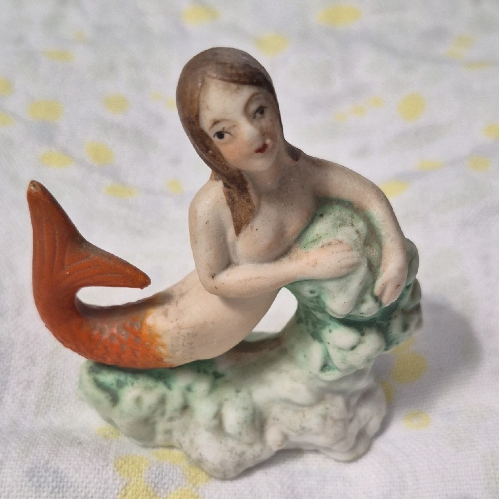 Vintage  Mermaid Figurine   A Rare Find JAPAN.  "FINAL"